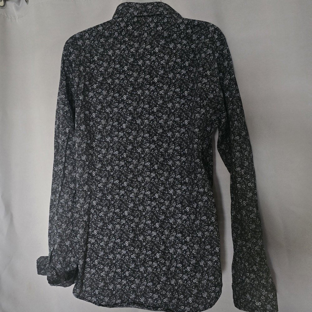 EXPRESS 3 Mens Black and Patterned Button-Up Shirt Bundle - Picture 3 of 13
